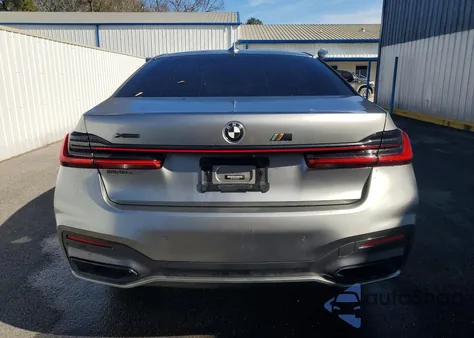 2020 BMW 750 Xi из США, поврежденный, VIN WBA7U2C09LCD72496